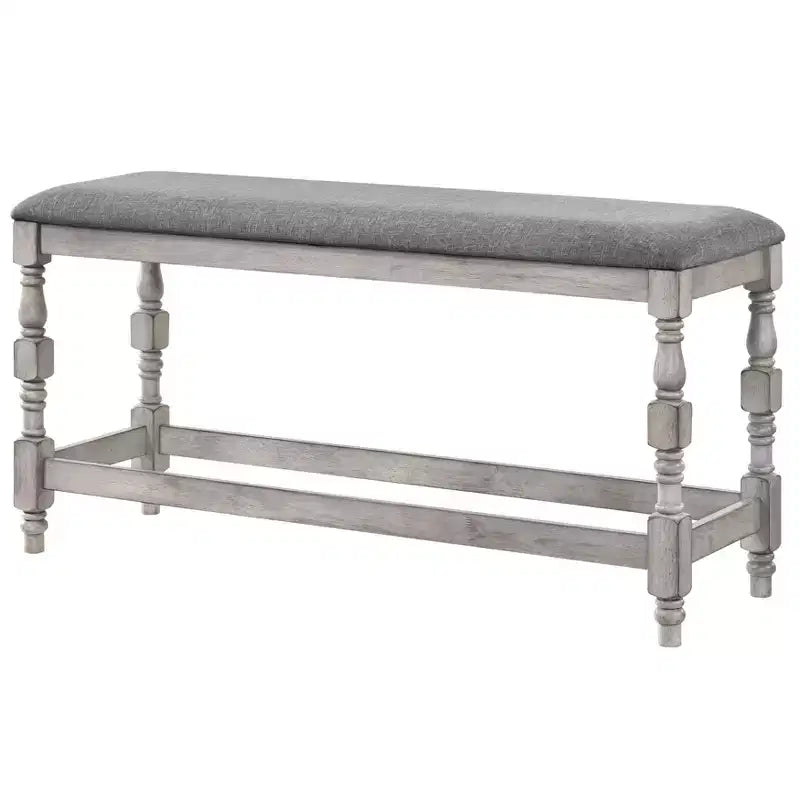 Banc rembourré à hauteur de comptoir 24/7 Shop At Home Bringe