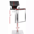 Tabouret de bar pivotant à vérin à gaz Armondo - FOX3002 - Safavieh Couture