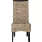 Chaise de salle à manger en osier Ilya 18 po H (lot de 2) - SEA8017 - Safavieh