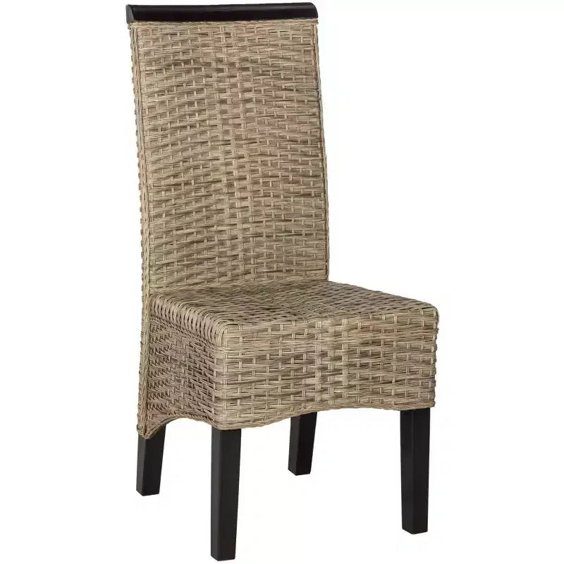 Chaise de salle à manger en osier Ilya 18 po H (lot de 2) - SEA8017 - Safavieh