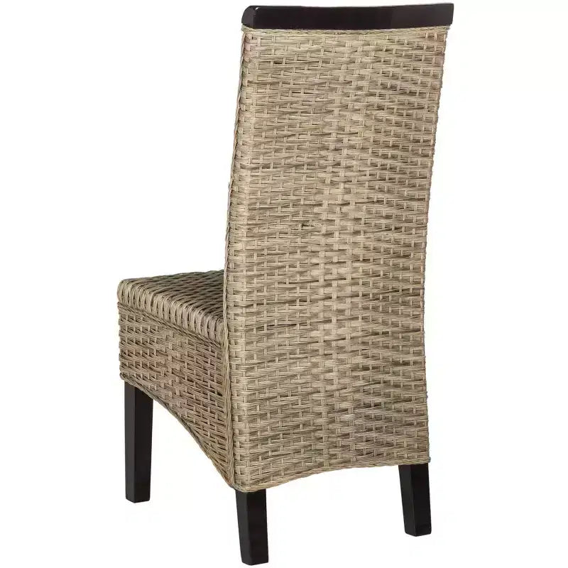 Chaise de salle à manger en osier Ilya 18 po H (lot de 2) - SEA8017 - Safavieh
