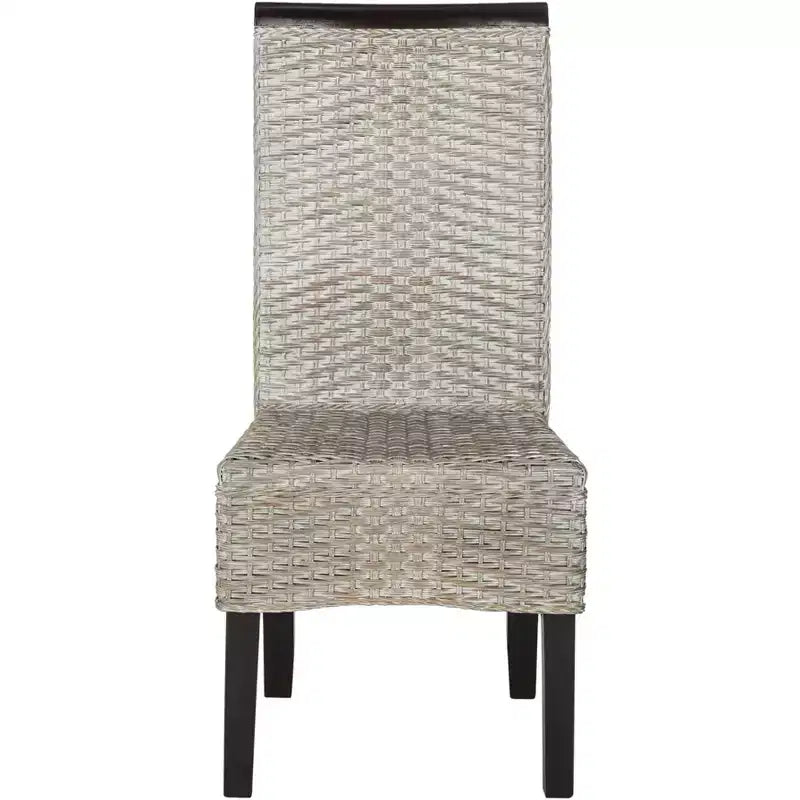 Chaise de salle à manger en osier Ilya 18 po H (lot de 2) - SEA8017 - Safavieh