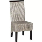 Chaise de salle à manger en osier Ilya 18 po H (lot de 2) - SEA8017 - Safavieh