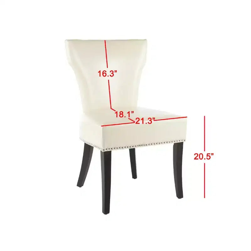 Chaise de salle à manger Jappic 22 H (Lot de 2) - MCR4706 - Safavieh Couture