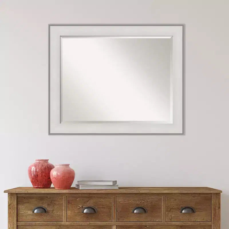 Miroir Mural de Salle de Bain Encadré Imperial - Amanti Art