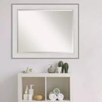 Miroir Mural de Salle de Bain Encadré Imperial - Amanti Art