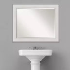 Miroir Mural de Salle de Bain Encadré Imperial - Amanti Art