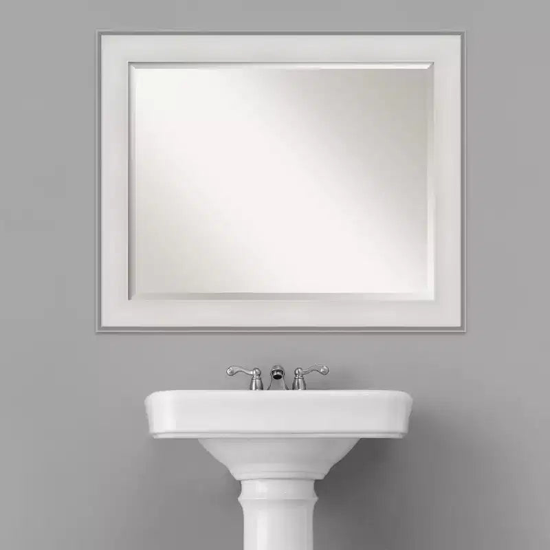 Miroir Mural de Salle de Bain Encadré Imperial - Amanti Art