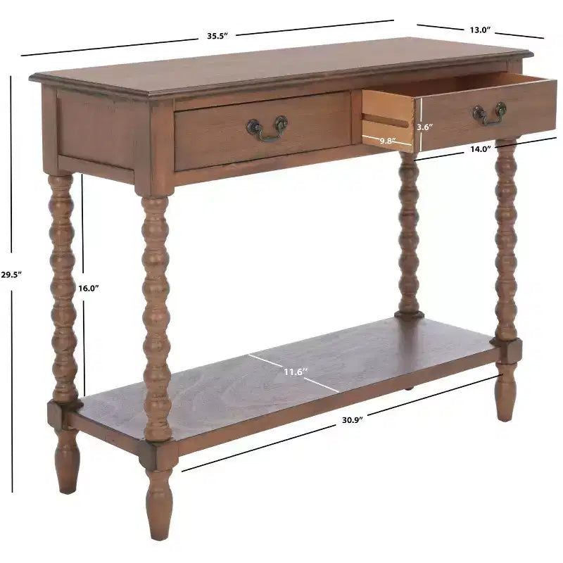 Console Athéna 2 tiroirs - CNS5702 - Safavieh