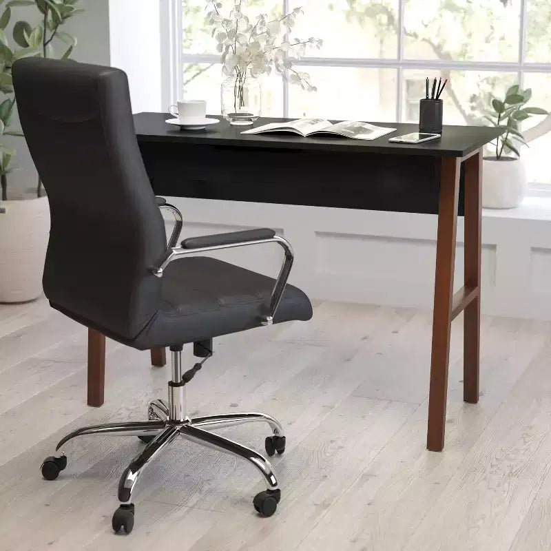 Merrick Lane Bureau informatique de bureau avec tiroir – Table de bureau pour écrire et travailler