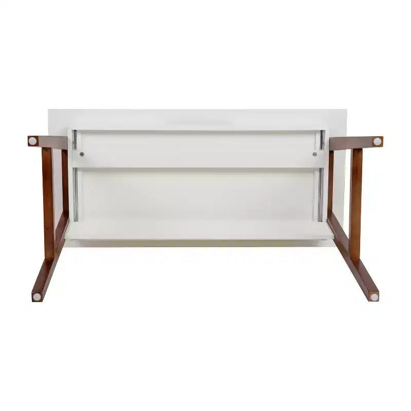 Merrick Lane Bureau informatique de bureau avec tiroir – Table de bureau pour écrire et travailler
