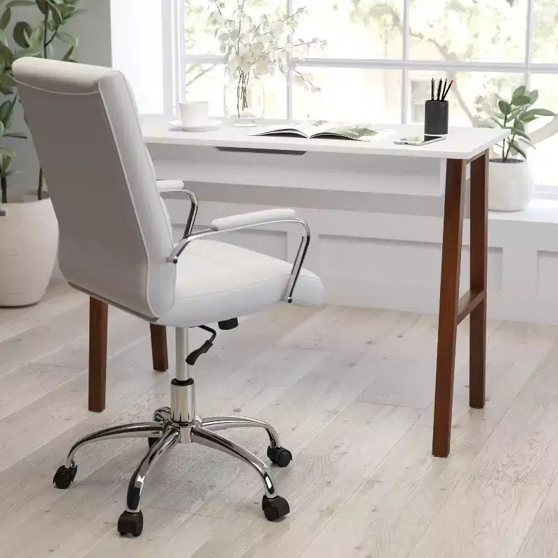 Merrick Lane Bureau informatique de bureau avec tiroir – Table de bureau pour écrire et travailler