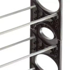 Étagère à chaussures empilable 4 niveaux Space Saver Hastings Home – Rangement et organisateur de chaussures
