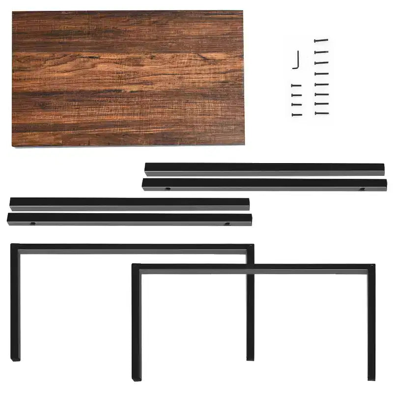 Costway Table d'appoint C pour ordinateur portable 26 pouces, meuble de maison et bureau