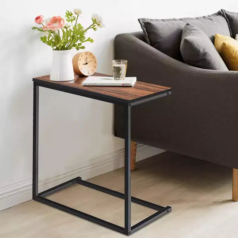 Costway Table d'appoint C pour ordinateur portable 26 pouces, meuble de maison et bureau