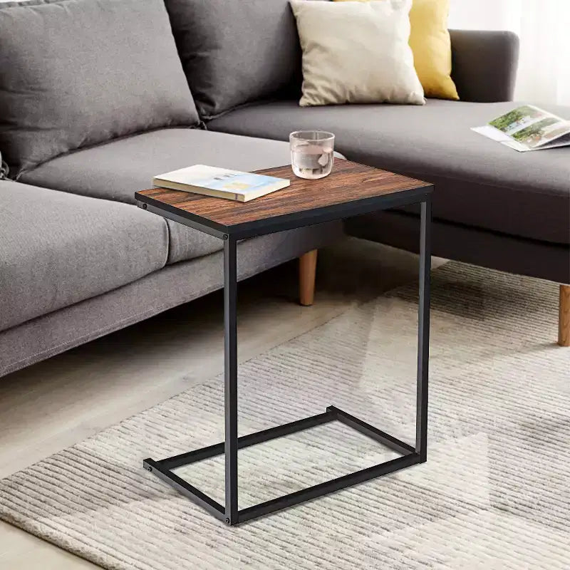 Costway Table d'appoint C pour ordinateur portable 26 pouces, meuble de maison et bureau