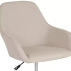 Chaise de bureau Merrick Lane de style baquet avec pivotement rotatif à 360 degrés