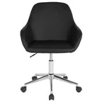 Chaise de bureau Merrick Lane de style baquet avec pivotement rotatif à 360 degrés
