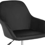 Chaise de bureau Merrick Lane de style baquet avec pivotement rotatif à 360 degrés
