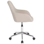 Chaise de bureau Merrick Lane de style baquet avec pivotement rotatif à 360 degrés