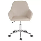 Chaise de bureau Merrick Lane de style baquet avec pivotement rotatif à 360 degrés