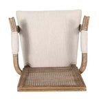 Lot de 6 chaises de salle à manger tapissées en bois et cannage Maria French Country - Christopher Knight Home