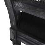 Lot de 6 chaises de salle à manger Regina en bois et cannage de style campagne française - Christopher Knight Home