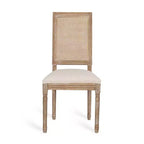 Lot de 6 chaises de salle à manger Regina en bois et cannage de style campagne française - Christopher Knight Home