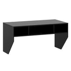 Costway Table informatique flottante murale Bureau robuste Meuble de bureau à domicile Étagère de rangement