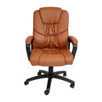 Flash Furniture Flash Fundamentals Fauteuil de bureau pivotant en LeatherSoft pour personne de grande taille, avec accoudoirs rembourrés, capacité de 400 lb