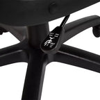 Flash Furniture Flash Fundamentals Fauteuil de bureau pivotant en LeatherSoft pour personne de grande taille, avec accoudoirs rembourrés, capacité de 400 lb