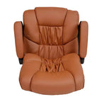 Flash Furniture Flash Fundamentals Fauteuil de bureau pivotant en LeatherSoft pour personne de grande taille, avec accoudoirs rembourrés, capacité de 400 lb