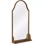 Miroir mural Cooper Classics Sawyer bronze antique 20 x 38 avec étagère