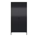 RealRooms Shadwick Tall 2 Door Closed Metal Storage Locker Cabinet