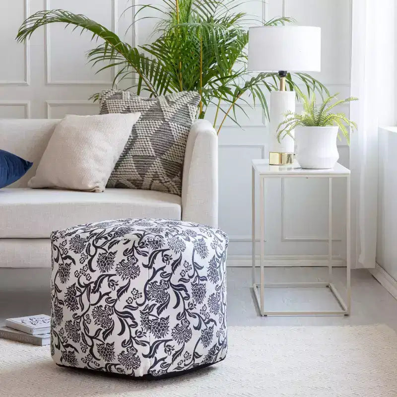 Chamonix Indoor/Outdoor Pouf - Anji Mountain