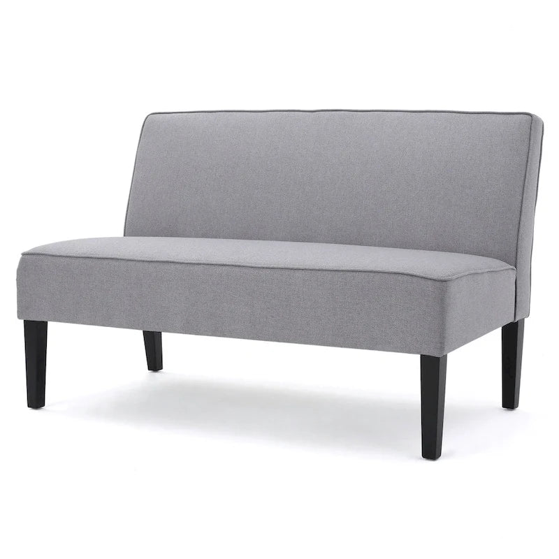 Causeuse en tissu – Canapé confortable à 2 places pour le salon