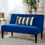 Causeuse en tissu – Canapé confortable à 2 places pour le salon