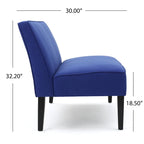 Causeuse en tissu – Canapé confortable à 2 places pour le salon