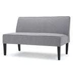 Causeuse en tissu – Canapé confortable à 2 places pour le salon