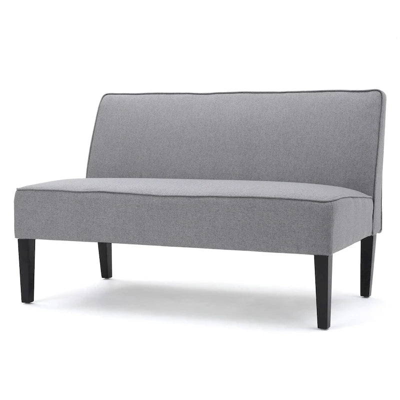 Causeuse en tissu – Canapé confortable à 2 places pour le salon