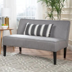 Causeuse en tissu – Canapé confortable à 2 places pour le salon
