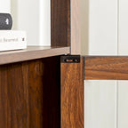 Console TV buffet haute de 52 po – Meuble de rangement média