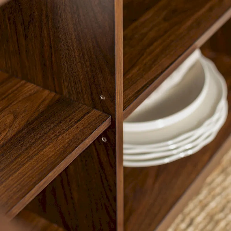 Console TV buffet haute de 52 po – Meuble de rangement média
