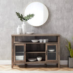 Console TV buffet haute de 52 po – Meuble de rangement média