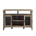 Console TV buffet haute de 52 po – Meuble de rangement média