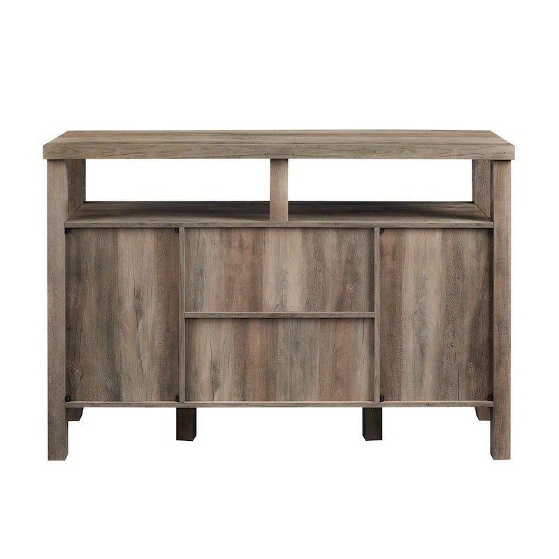 Console TV buffet haute de 52 po – Meuble de rangement média