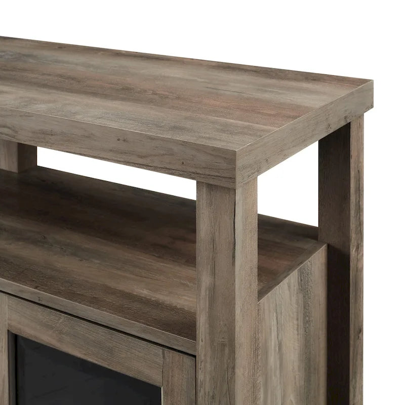 Console TV buffet haute de 52 po – Meuble de rangement média