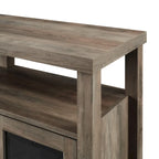 Console TV buffet haute de 52 po – Meuble de rangement média