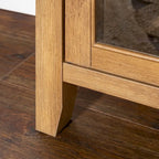 Console TV buffet haute de 52 po – Meuble de rangement média