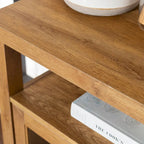 Console TV buffet haute de 52 po – Meuble de rangement média